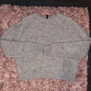 H&M Divided Knitted Sweater Wool